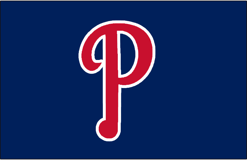 Philadelphia Phillies 1946-1949 Cap Logo iron on paper